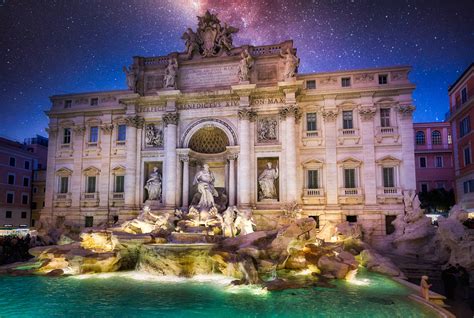 rinascente trevi fountain.